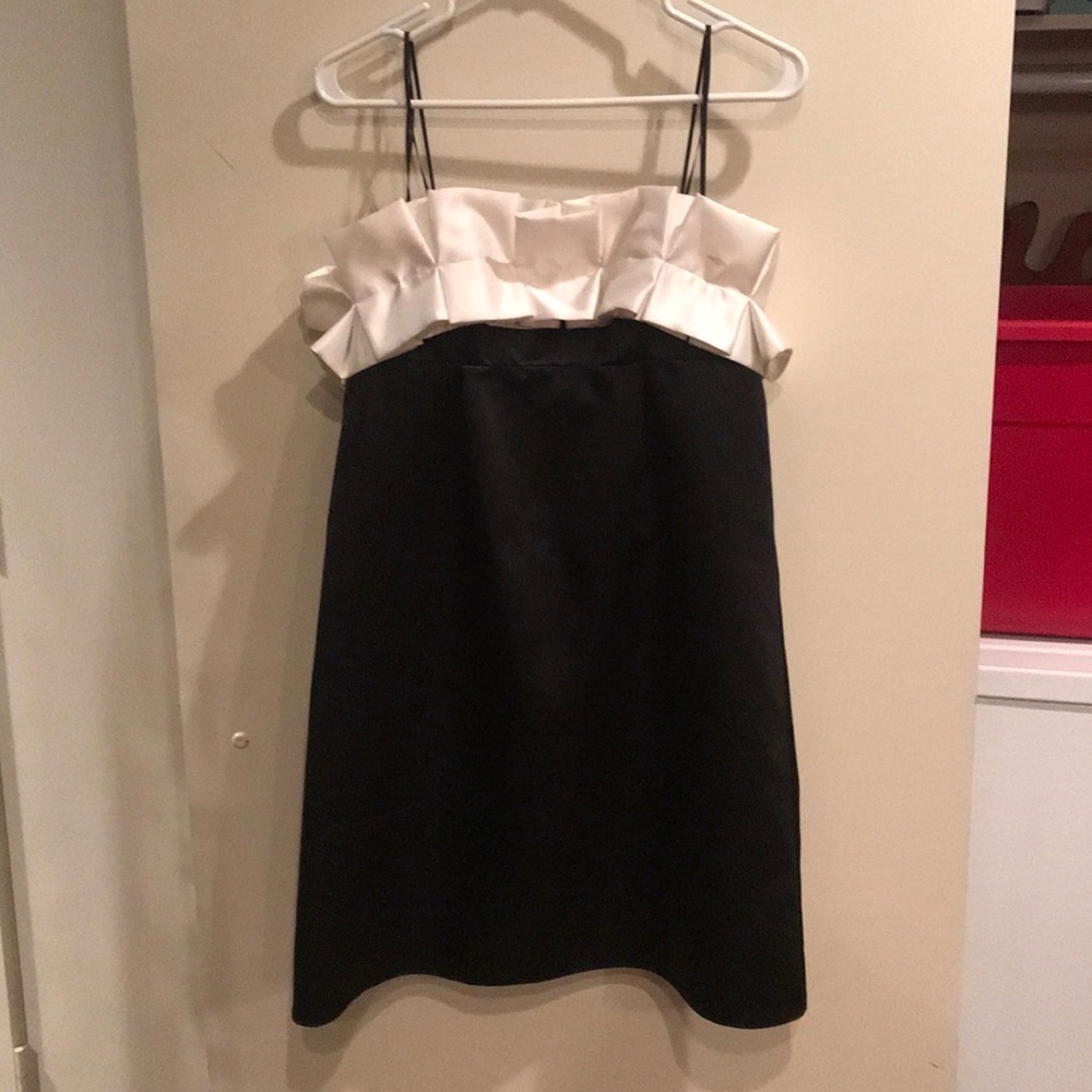 Black and white dress